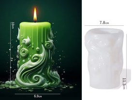 Molde silicona velon corto firuletes